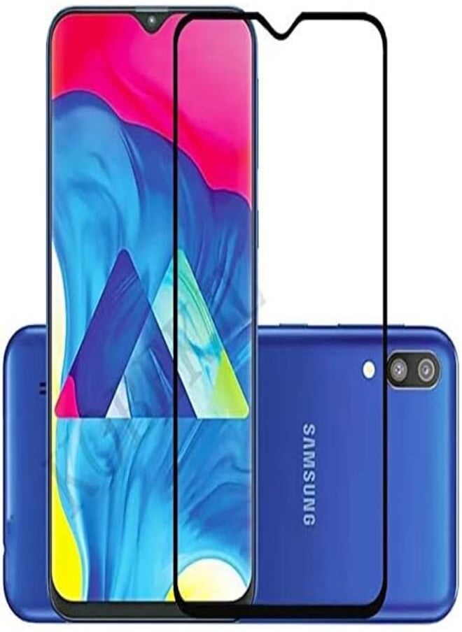 Generic - 5D Glass Screen Protector for Samsung Galaxy M20 - Black - Image 1