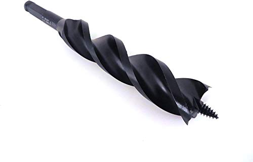 WoodOwl Wood Owl 7-1/2" Long Ultra Smooth Tri Cut Auger Hand Brace Boring Bit PTEE Coated (13/16" x 7-1/2" 09710) - Image 3