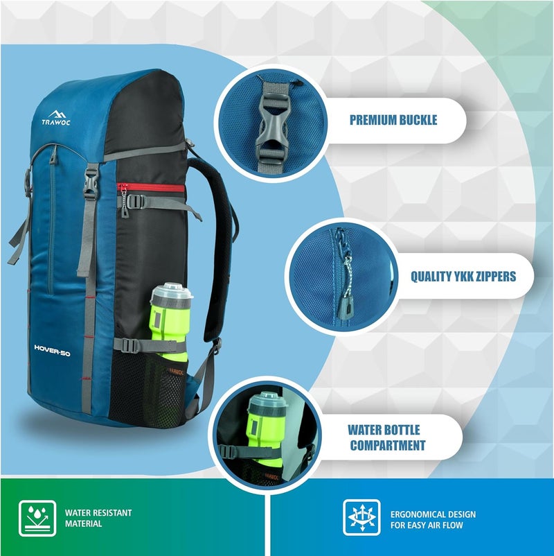 TRAWOC HOVER 50L Travel Backpack - Image 2