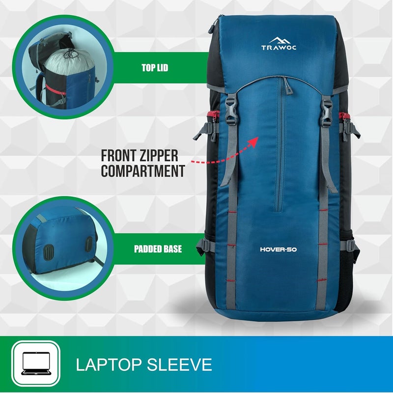 TRAWOC HOVER 50L Travel Backpack - Image 5