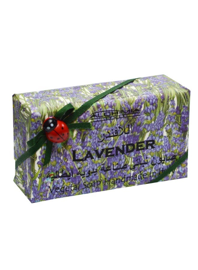 Alchimia Vegetal Soap Lavender 200G | Natural Italian Bar Soap |Soothing aroma of lavender | Relaxing sensory experience | Suitable for all skin types - Image 2