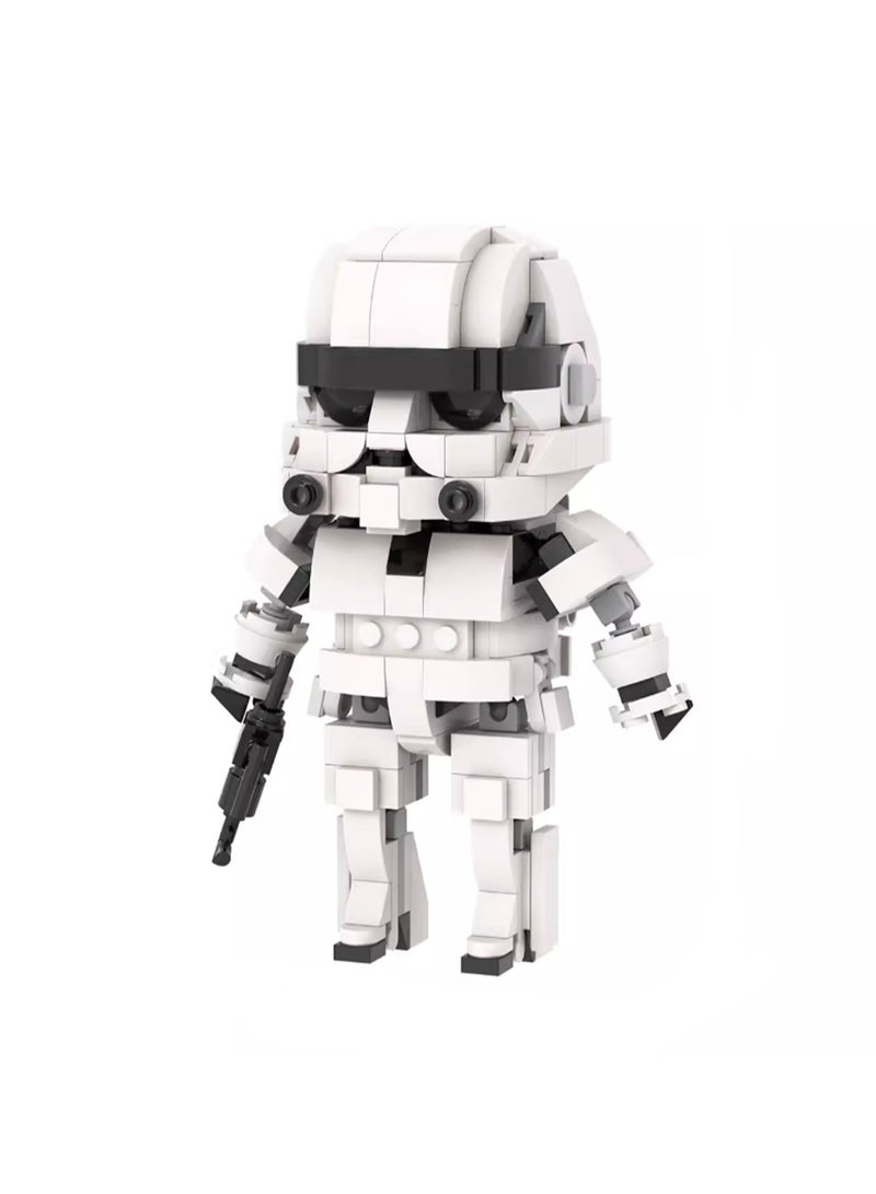 Children's Creative DIY Educational Toys Handmade Building Blocks Small Particle Toys (Stormtroopers) - Image 1