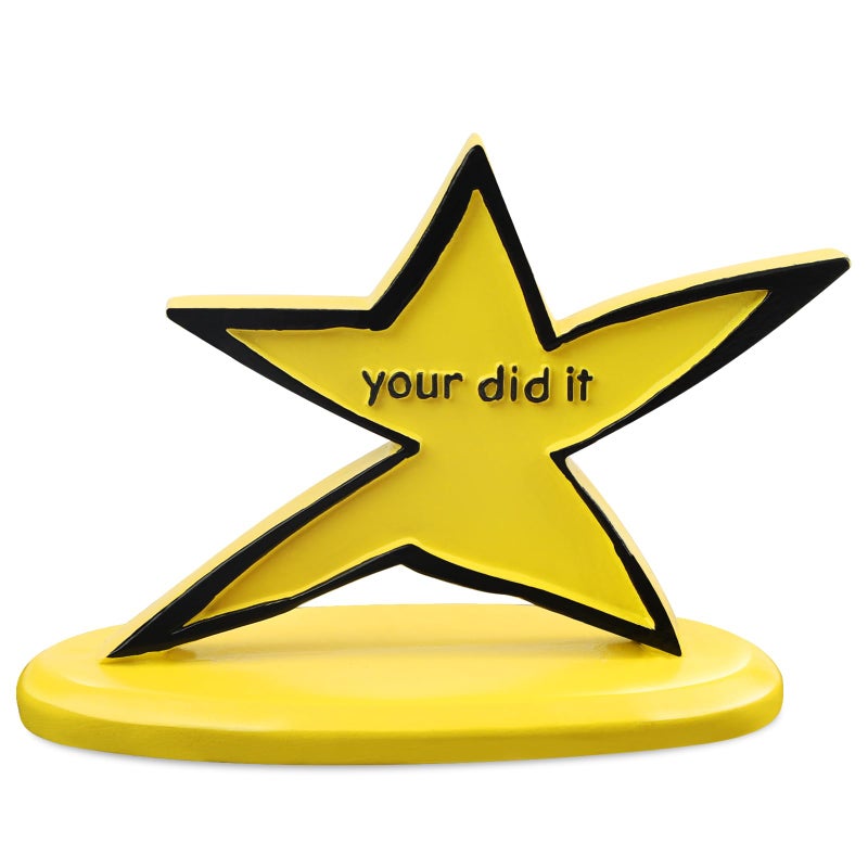 Legobayo Funny Star Trophy with Humorous Your Did It Inscription - Funny Graduation Gift Gifts for Coworkers Cute Desk Decor Birthday Gift Encouragement Gift Funny Gag Gifts - Image 1