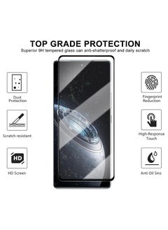 Fankalo [1+2 Sets] For Infinix Smart 9/ Infinix Hot 50i Case Cover & Screen Protector Phone Case with Anti Drop Function，2 Tempered Flims  - Image 4