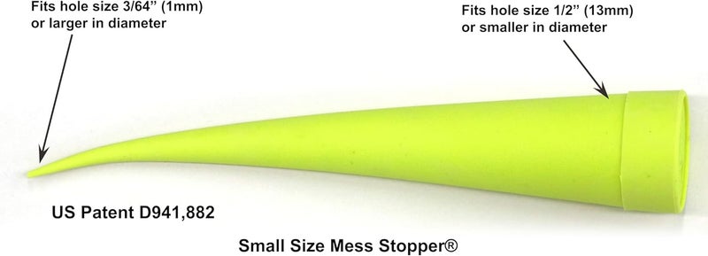 Mess Stopper Universal Hydraulic Oil Line Service Rubber Plugs and Caps Kit, 8 Small Size, Round - Image 5