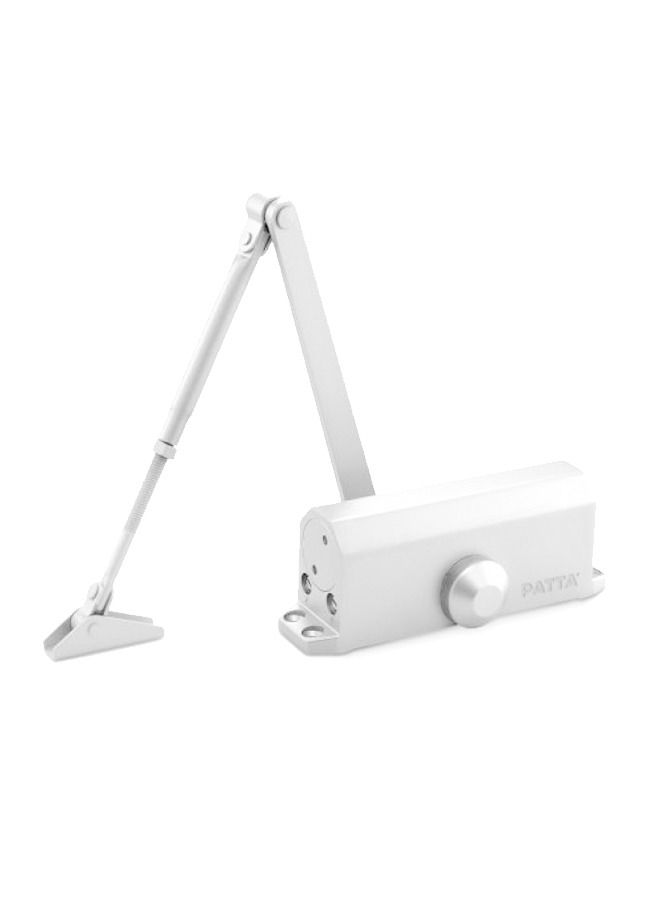 HOMESTAR DOOR CLOSER WHITE PC0770 PATTA