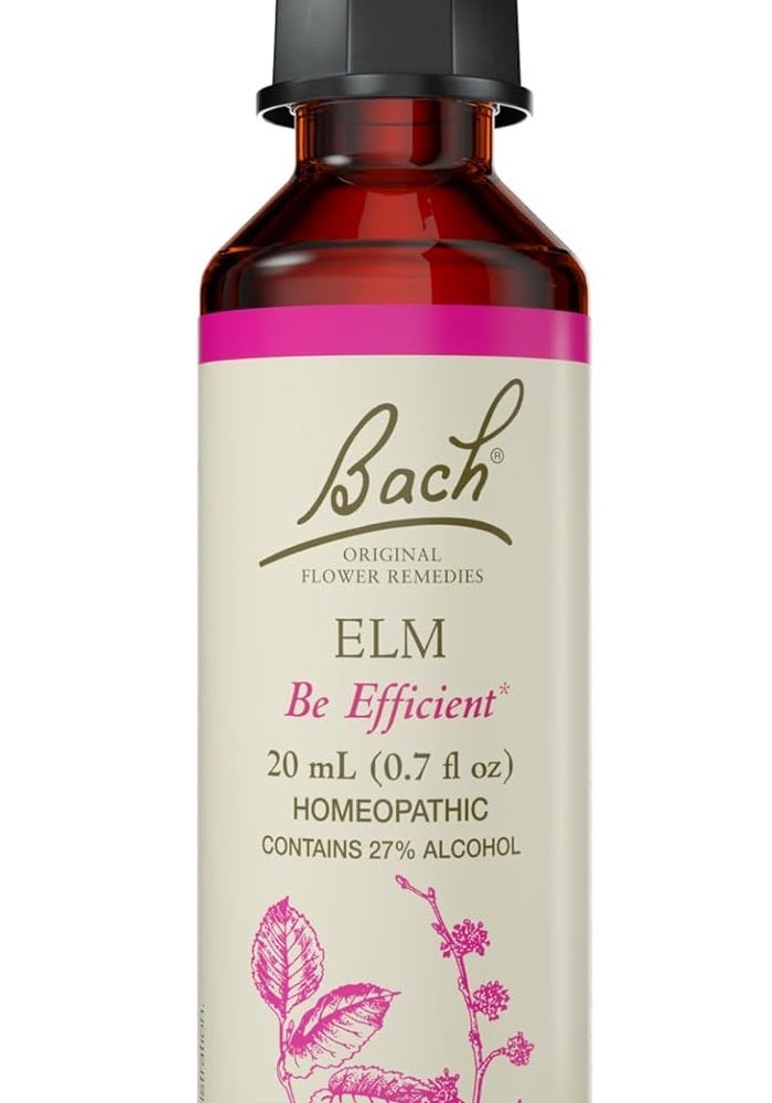 Bach Flower Remedies Elm Essence - Homeopathic Mood and Stress Relief - 20 mL - Image 1