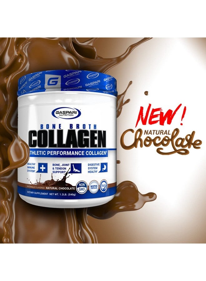 Gaspari Nutrition Bone Broth, Athletic Performance Collagen, 13g Protein, Gluten Free, Non-GMO, Keto Certified, Gut and Joint Health (30 Servings, Natural Chocolate) - Image 4