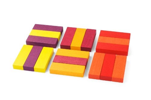 PLAYABLE ART Coaster Cube - a Fun and Functional Work of Art, Sun - Image 2