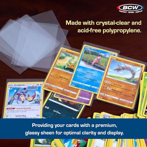 BCW Card Sleeves, 2 5/8 x 3 5/8" - Image 5