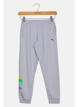 Puma x Trolls Kids Boy Sportswear Fit Outdoor Sweatpants, Grey  - Image 1