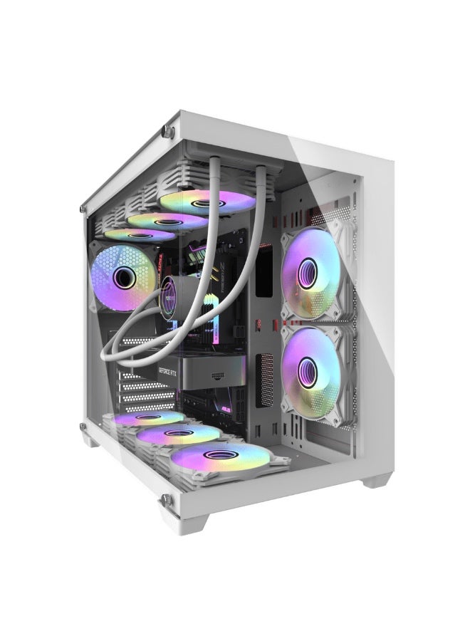 دارك فلاش علبة DARKFLASH C285P V2 بيضاء - Image 2