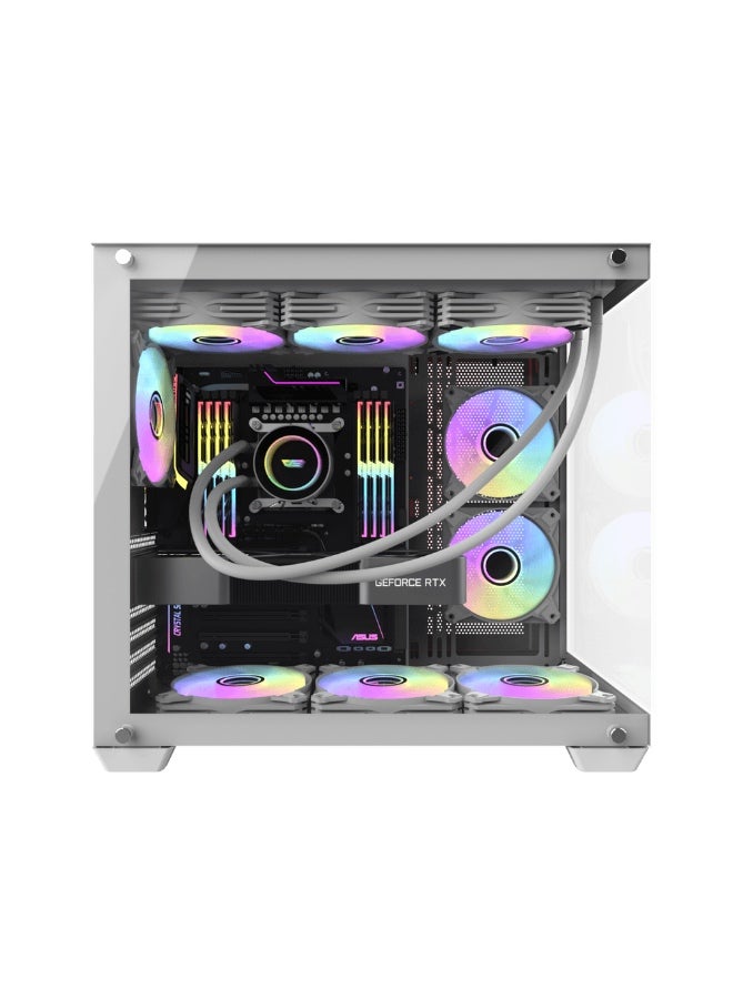 دارك فلاش علبة DARKFLASH C285P V2 بيضاء - Image 1