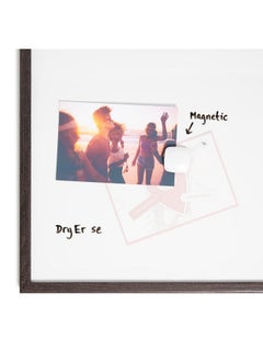 U Brands Magnetic Dry Erase Board With Wood Style Frame, Office Supplies, 20” X 30”  - Image 2
