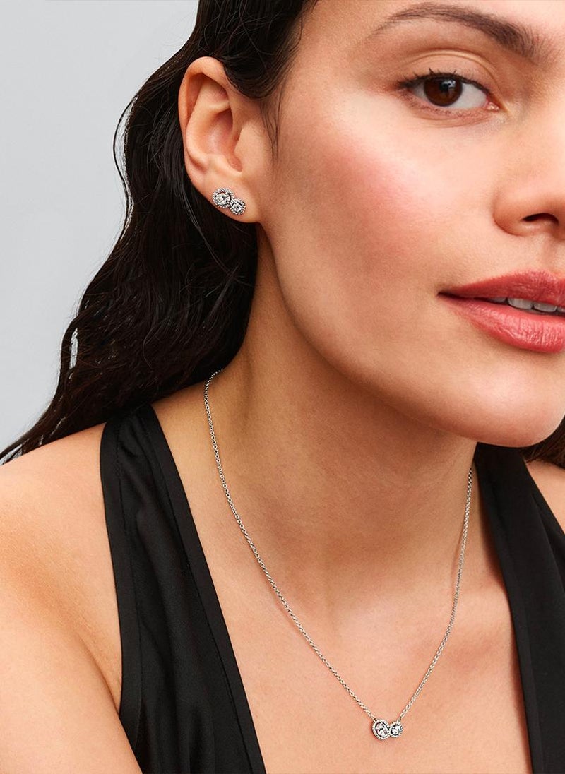 PANDORA Embracing Halo Necklace  - Image 4