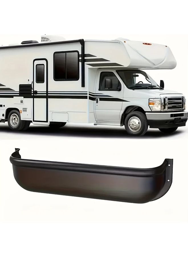 Black RV Door Organizer Storage Box 1pc Universal Van Door Panel Tray - Image 3
