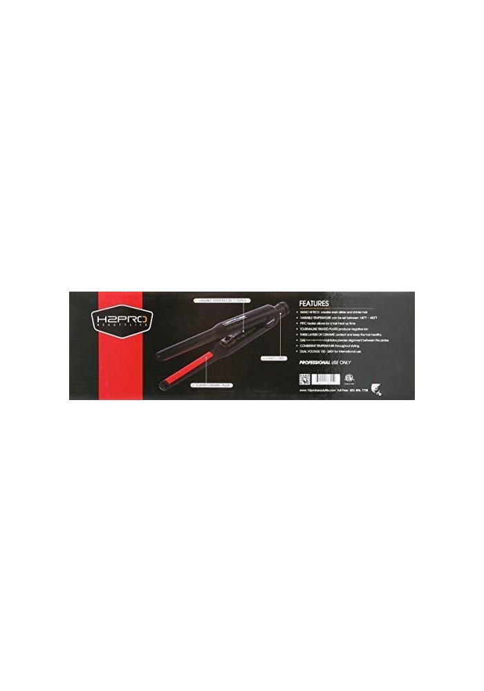 H2Pro Vivace Professional Variable Temperature Ceramic Styling Flat Iron - 4/10 Inch, 2 Pounds - Image 5