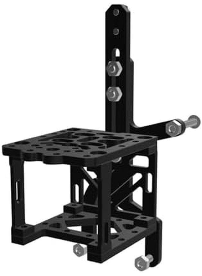 شيربا ميني محول شريط الألومنيوم الفضي حامل رأس الطباعة لـ VzBoT 330 235 جولياث كريزي دراجون هوت إند VZ إكسترودر طابعة ثلاثية الأبعاد - Image 3