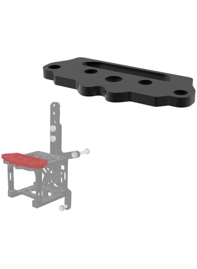 شيربا ميني محول شريط الألومنيوم الفضي حامل رأس الطباعة لـ VzBoT 330 235 جولياث كريزي دراجون هوت إند VZ إكسترودر طابعة ثلاثية الأبعاد - Image 1