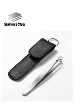 Lazzybeauty Nose Hair Clippers With Roundtipped For Trimming And Grooming Premium Stainless Nasal Trimming Tweezers For Noses Sideburns Brow And Body Perfect For Men And Women  - Image 1