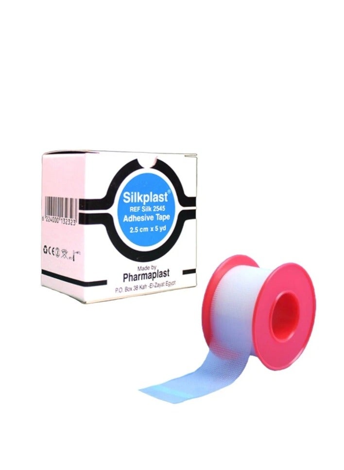 SILKPLAST Plaster SilkPlast | Medical Adhesive Tape | Size 2.5 cm  - Image 1