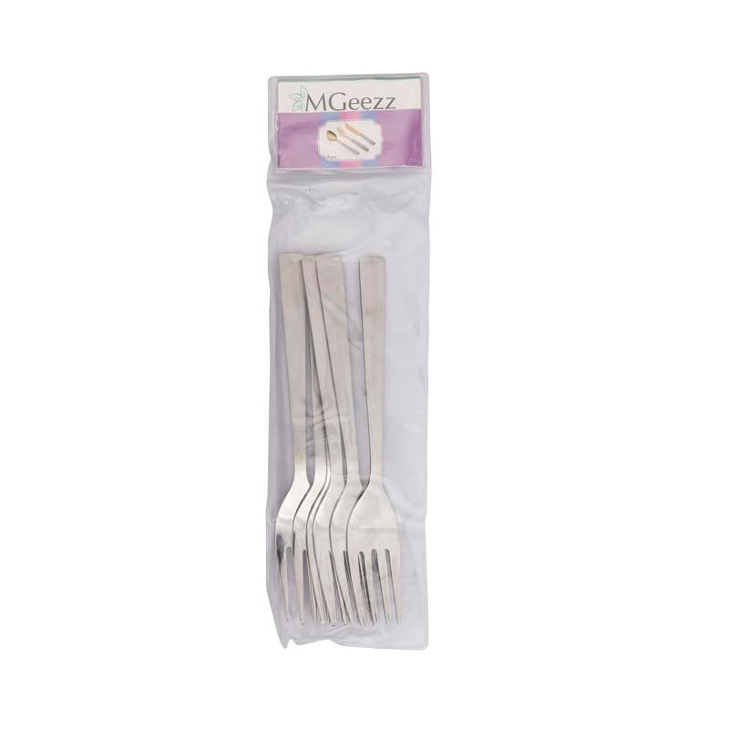 MGeezz Stainless Steel Fork Set 6 Piece Set 165cm Long Fork Suitable for Tableware Dining and Cooking Durable and Stylish Design for Home Kitchen Perfect for Everyday Use or Special Occasions - Image 5