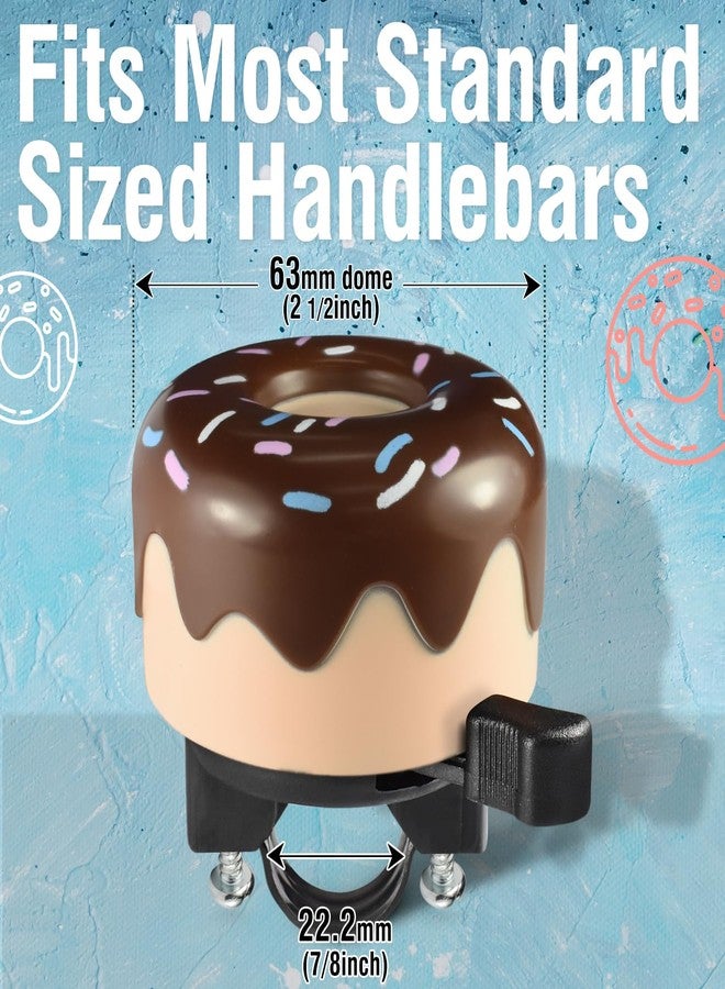 MARQUE Donut Bike Bell - Novelty Bicycle Bell for Most Bikes, Also Fit Balance Bike and Scooter, Must Have Cycling Accessory (Donut) - Image 5