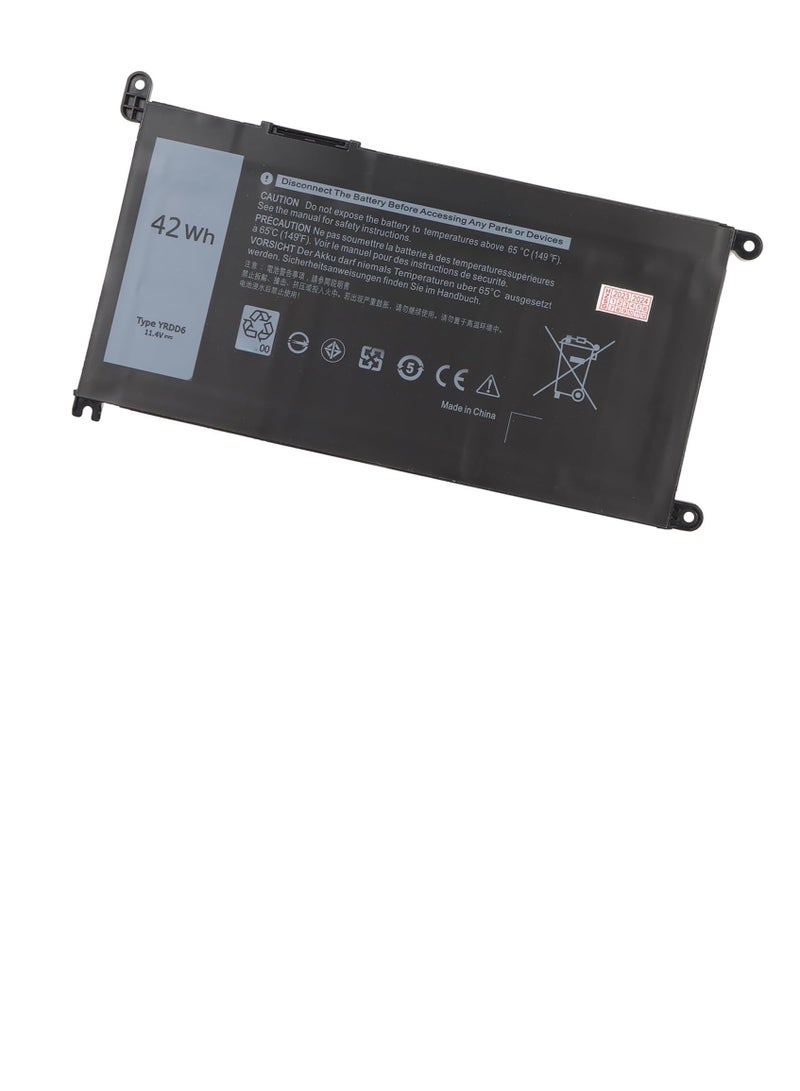 Laptop Battery Replacement YRDD6 42WH for Dell Inspiron 15 3000 5000 7000 Series, 3501 3582 3583 3584 3593 5584 5585 5590 5591 5593 5594 5598 7586 Laptop - Image 3
