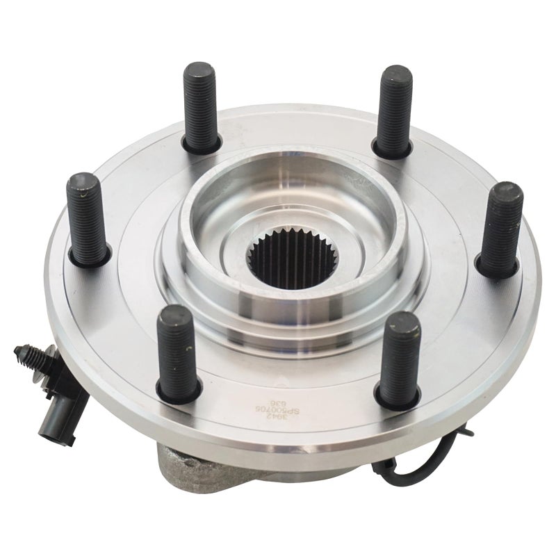 TRQ Front Wheel Bearing Hub Assembly 4WD with ABS Sensor Compatible with 20122015 Nissan Armada Titan