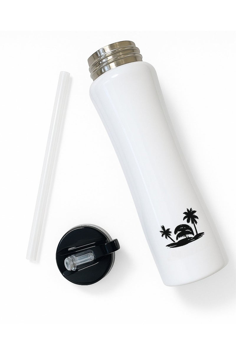 أو جي إس قارورة ماء رياضية ستانلس بتصميم عملي عزل حراري يحافظ على  البرودة 24 ساعة والحرارة 12 ساعة - Image 3