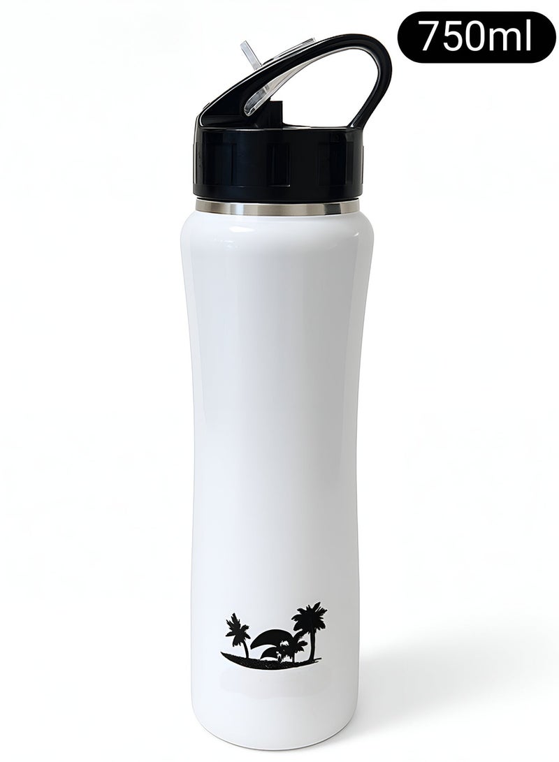 أو جي إس قارورة ماء رياضية ستانلس بتصميم عملي عزل حراري يحافظ على  البرودة 24 ساعة والحرارة 12 ساعة - Image 2