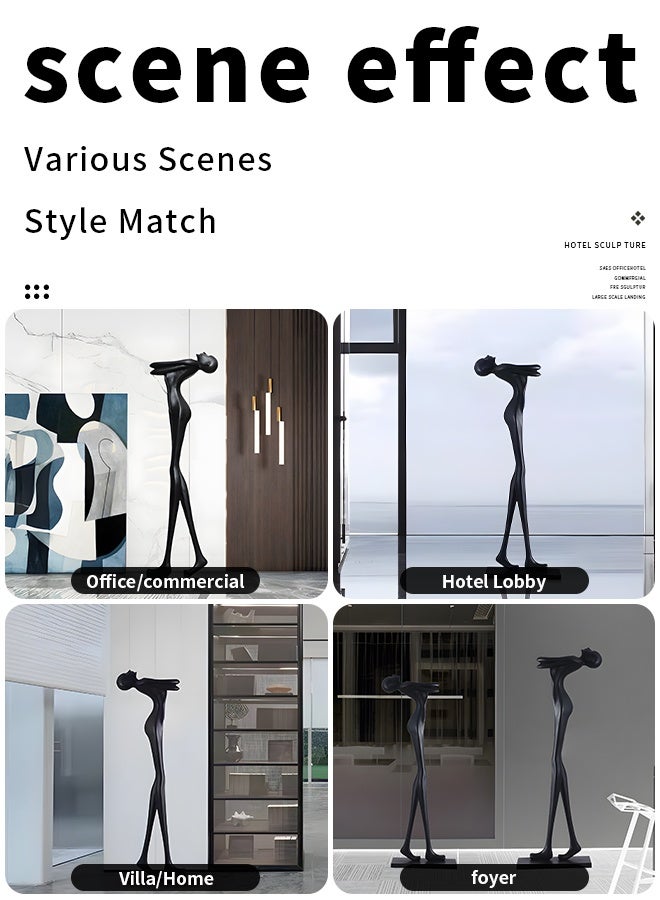 Postmodern figure art sculpture floor ornaments  - Image 5