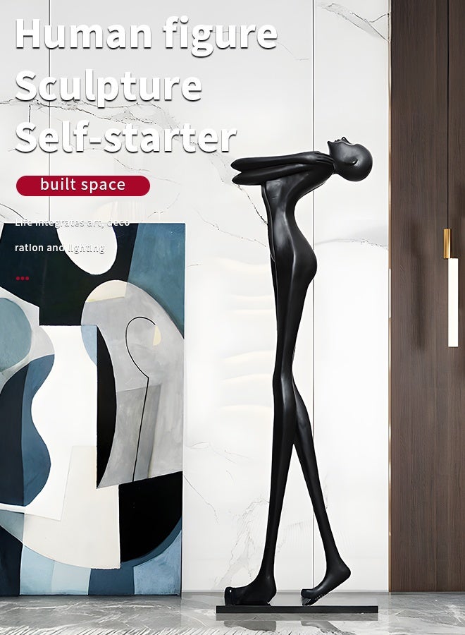Postmodern figure art sculpture floor ornaments  - Image 3