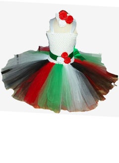 Daddy's Angel UAE Flag National Day Dress for Baby Girls  - Image 2