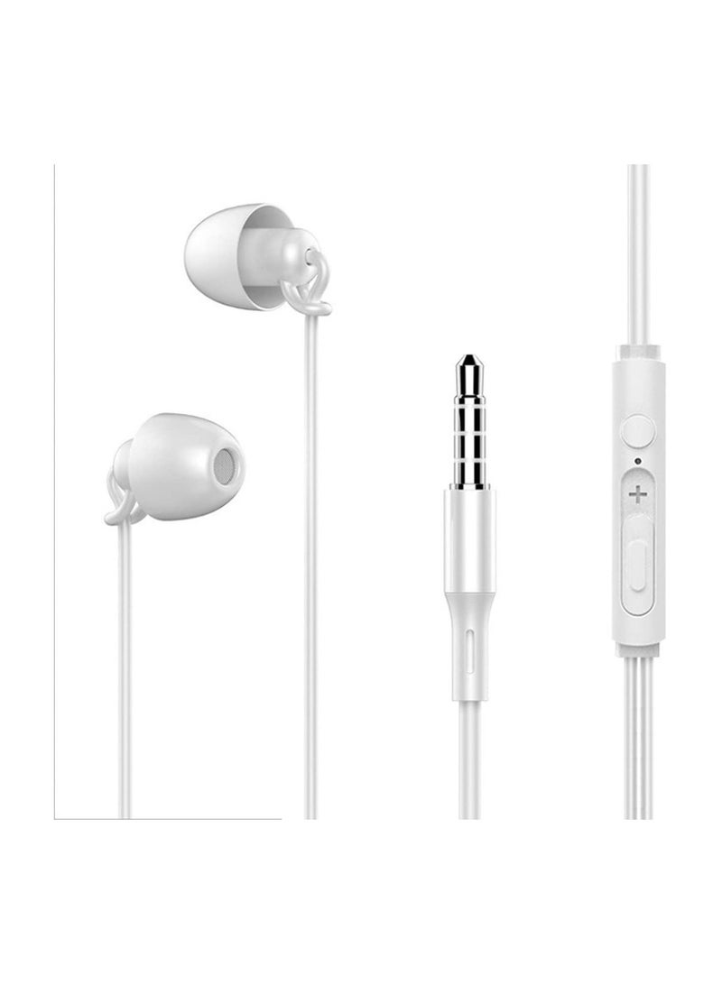 GGOOT Wired Sleep Earplugs Noise Isolating Ear Plugs Sleep Earbuds Headphones Air Travel In-Ear Earphones for Smartphones - Image 1