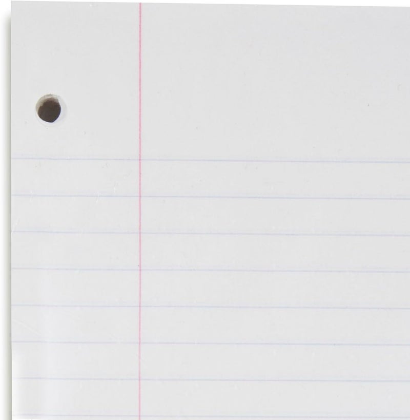 Mead Loose Leaf Paper, Wide Ruled Filler Notebook Paper, 8" x 10-1/2", 400 Sheets, Fits 3-Ring Binder (150036-ECM) - Image 4
