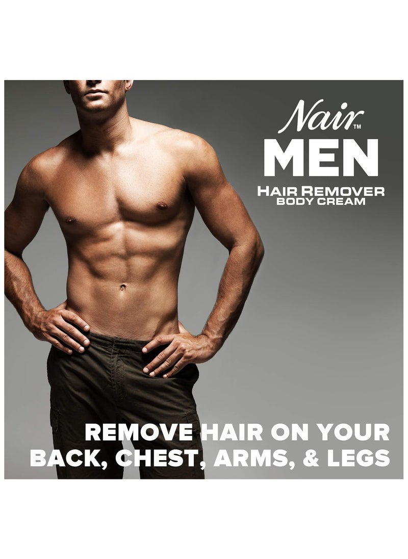 Nair - (Pack of 2)Hair Remover Body Cream for Men 2x13 oz - Image 1