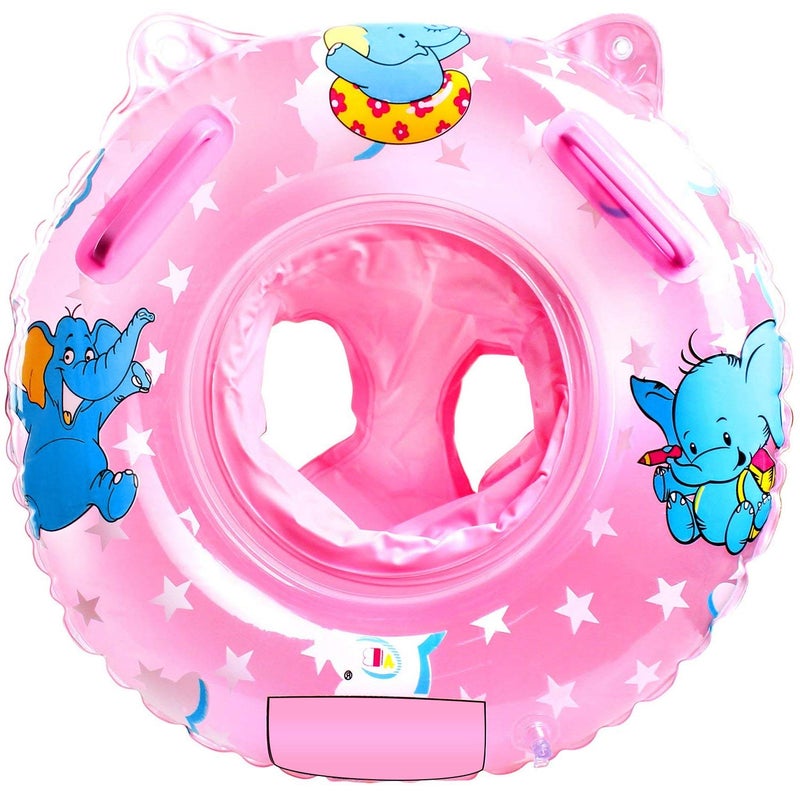 Sealive Baby Swimming Float Toddler Floaties with Infant Seat Boat Double Handle Childrens First Swim Ring Bathtub Toys Pool Accessories for Kids Toddlers - Image 3
