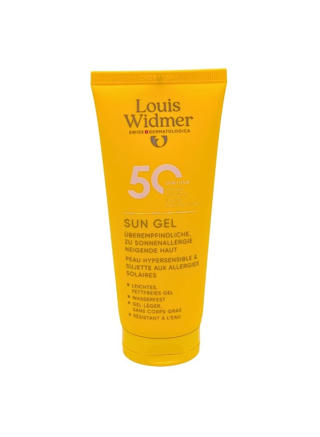 لويس ويدمر جل الشمس 50 - تركيبة متقدمة بعامل حماية من الشمس 7x للبشرة الدهنية والحساسة - Image 3