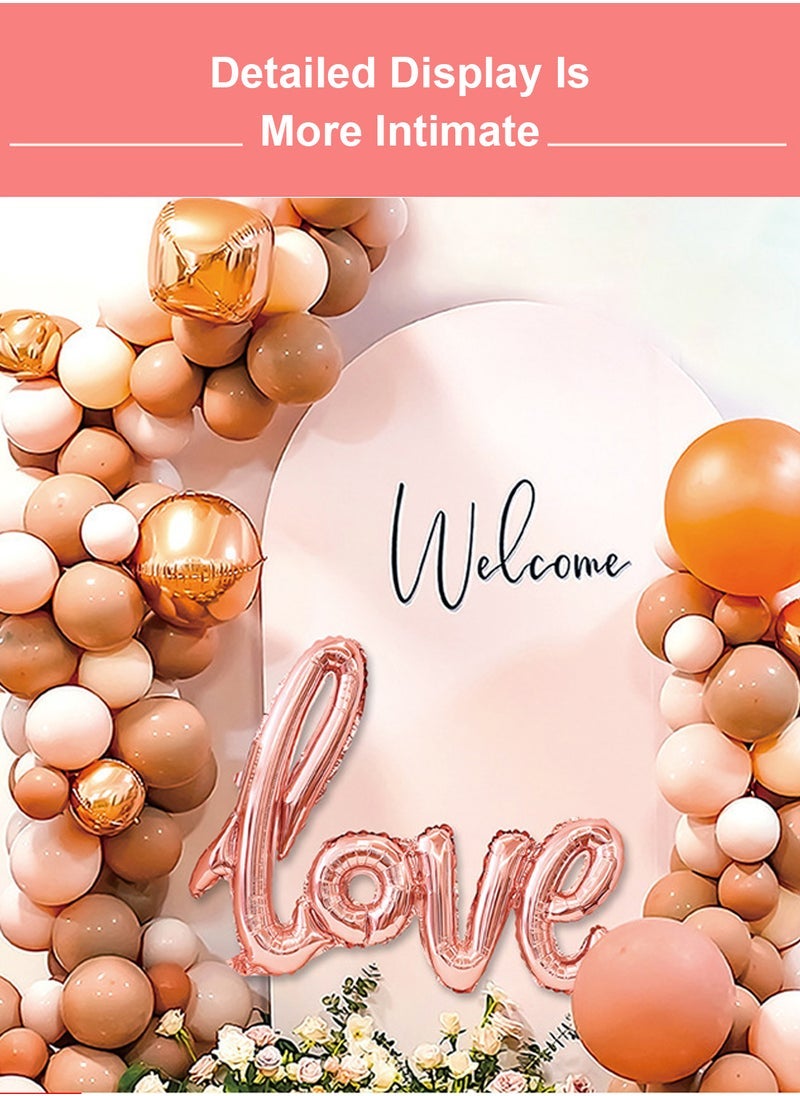 Sharpdo 85-Piece Orange Balloon Set, for Indoor and Outdoor Decorating Birthday Parties, Weddings, Baby Showers, Valentine's Day - Image 3