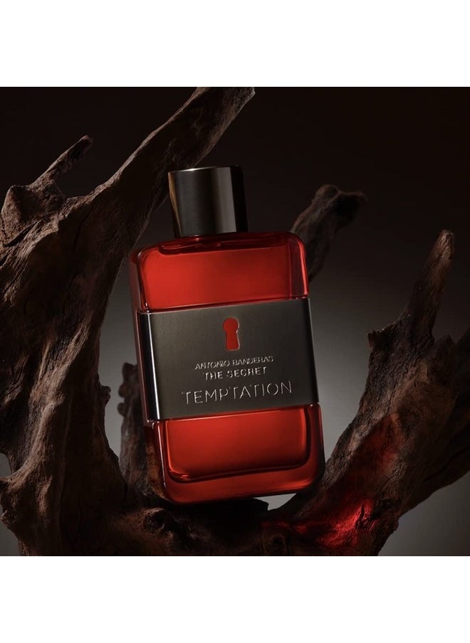 Antonio Banderas Perfumes - Secret temptation - Eau de toilette for Men - Long Lasting - Masculine, Elegant and Sexy Fragance - Aromatic, Woody and Vanilla Notes - Ideal for Day Wear - 3.4 Fl Oz  - Image 3
