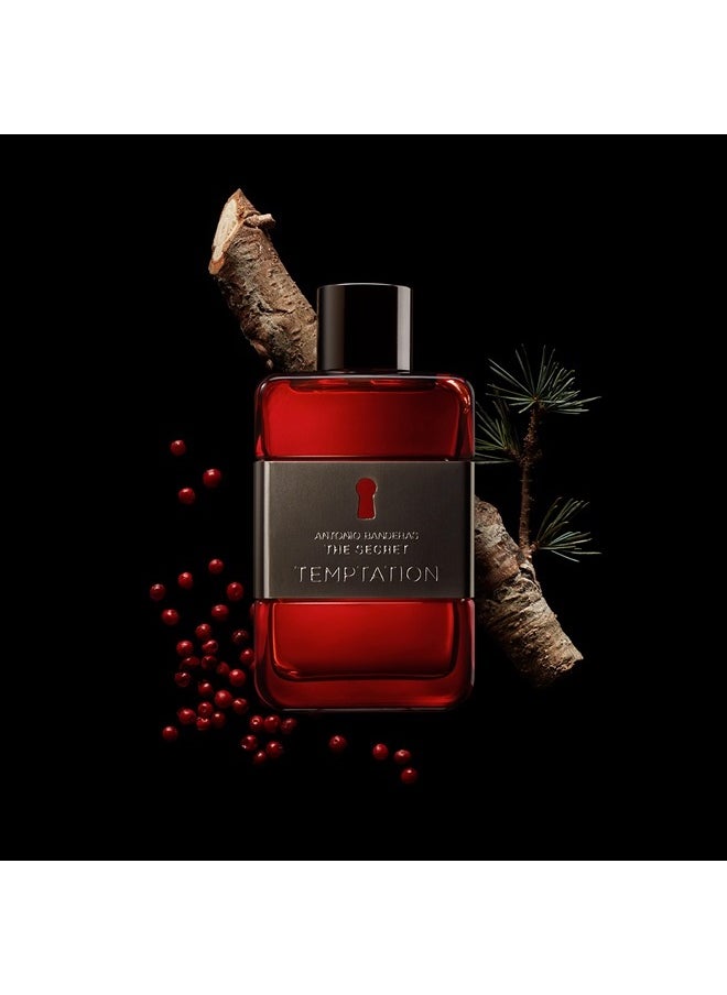 Antonio Banderas Perfumes - Secret temptation - Eau de toilette for Men - Long Lasting - Masculine, Elegant and Sexy Fragance - Aromatic, Woody and Vanilla Notes - Ideal for Day Wear - 3.4 Fl Oz  - Image 4