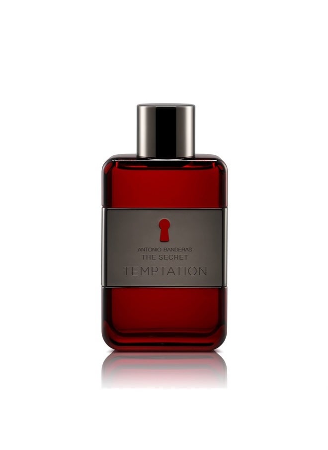 Antonio Banderas Perfumes - Secret temptation - Eau de toilette for Men - Long Lasting - Masculine, Elegant and Sexy Fragance - Aromatic, Woody and Vanilla Notes - Ideal for Day Wear - 3.4 Fl Oz  - Image 1