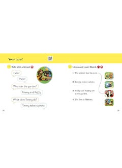 Ladybird Readers Beginner Level - Timmy Time - Who is in the Garden? (ELT Graded Reader)  - Image 3