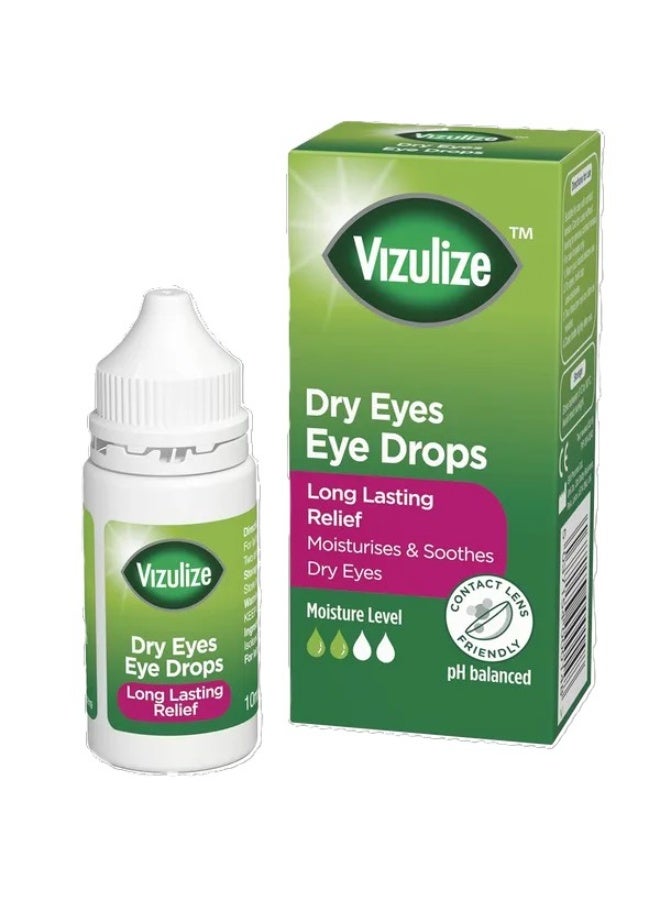 Vizulize Dry Eyes Eye Drops 10ml