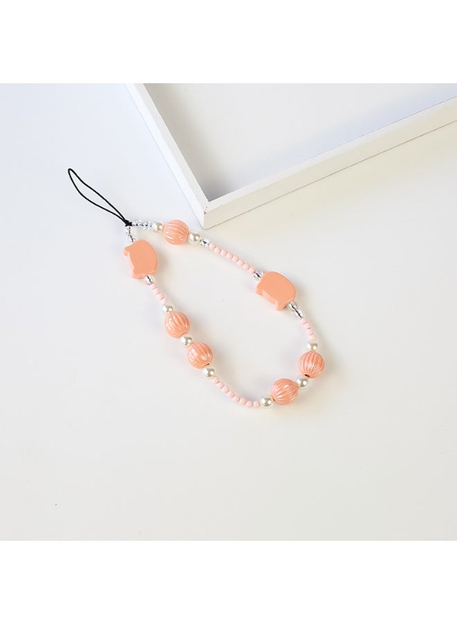 NIBEMINENT Phone Charm/ Chain Strap for Women Girls, Shumei Creativity Cell Phone Case Lanyard Wrist Strap