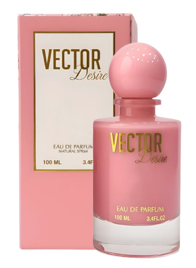 Vector 4 Pieces Vector Desire Perfume Pink 100ml EDP - Image 2