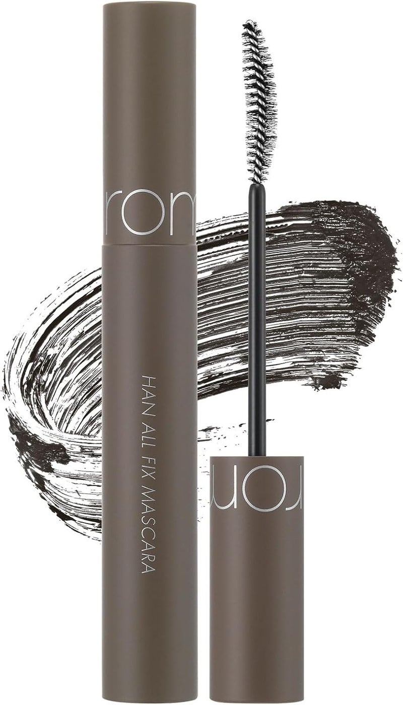romnd HAN ALL FIX MASCARA 4 colorsIntense Length LongLasting Volumizing Waterproof No Flaking 7g025oz L02 Long Ash