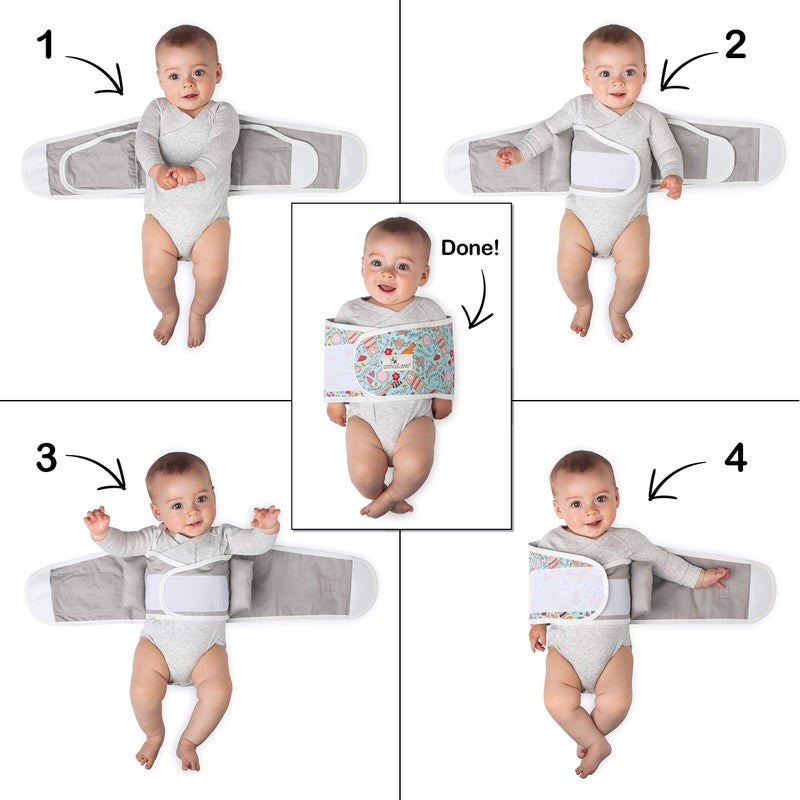 Anna & Eve® Swaddle Strap® Baby Swaddle, The Original Arms Only, Adjustable Baby Swaddle for Newborns and Infants - Image 4