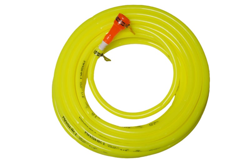 Mashki 1/2 Inch Flexible Water Pipe With Water Sprayer For Gardening, Car Washing, Home Use Etc (15 Meter (50 Feet)) - Image 3